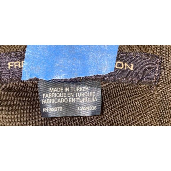 INC International Concepts Womens Black Sleeveless Halter Top W/ Gold Rings 100% - Picture 4 of 10